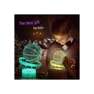 Lmgy Luz nocturna de baloncesto lámpara LED de ilusión_4