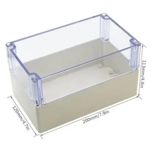 LeMotech Caja de conexiones de plástico ABS a prueba de_2