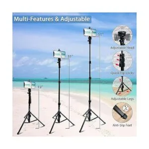 Fugetek Trípode profesional para selfie Stick de 51_5