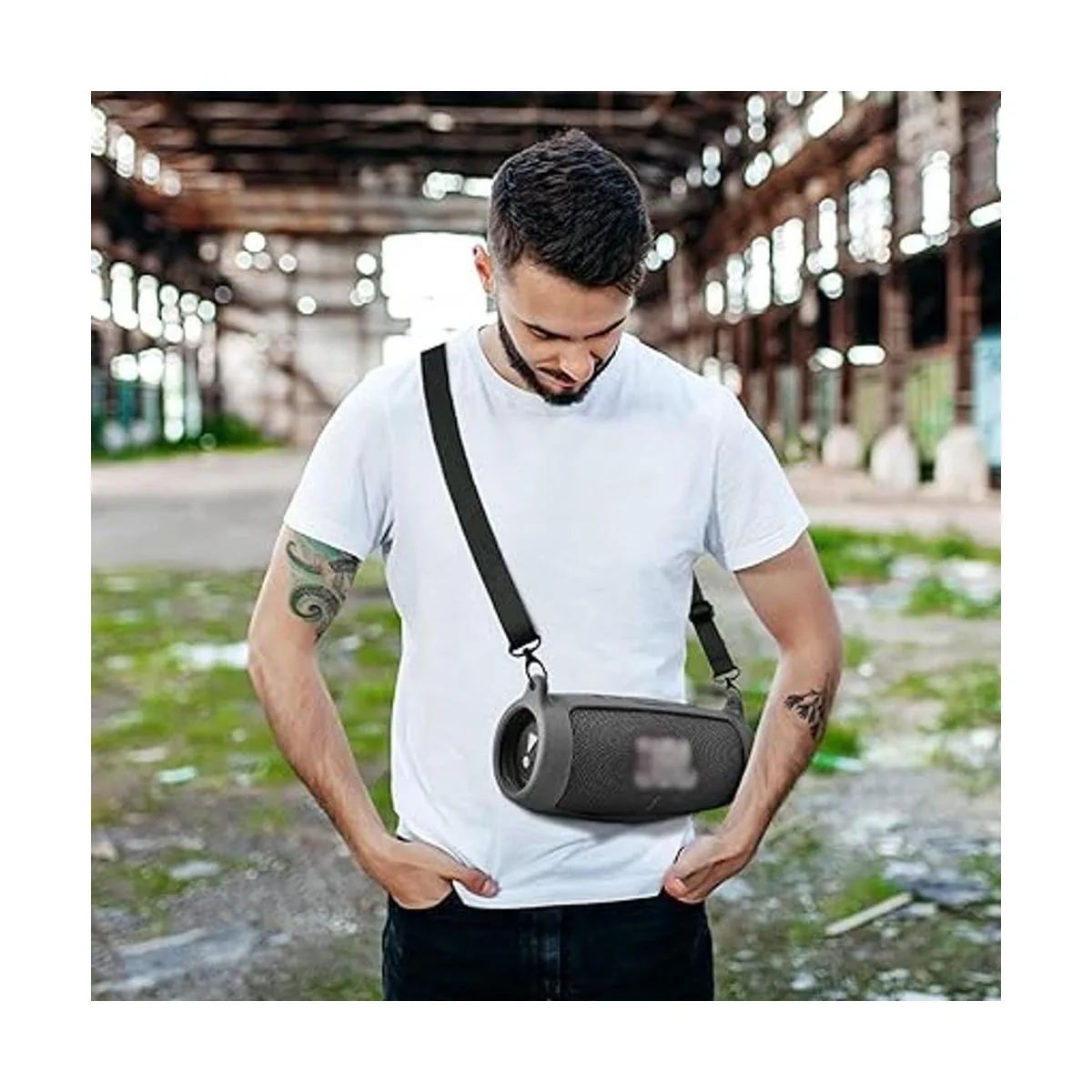 Funda de silicona para JBL Charge 5 Altavoz Bluetooth_6