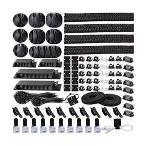 DRIVUU Kit organizador de gestión de cables de 311 piezas_1