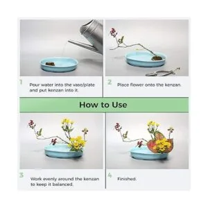 JUSTDOLIFE Ranas de flores de acero inoxidable con diseño_6