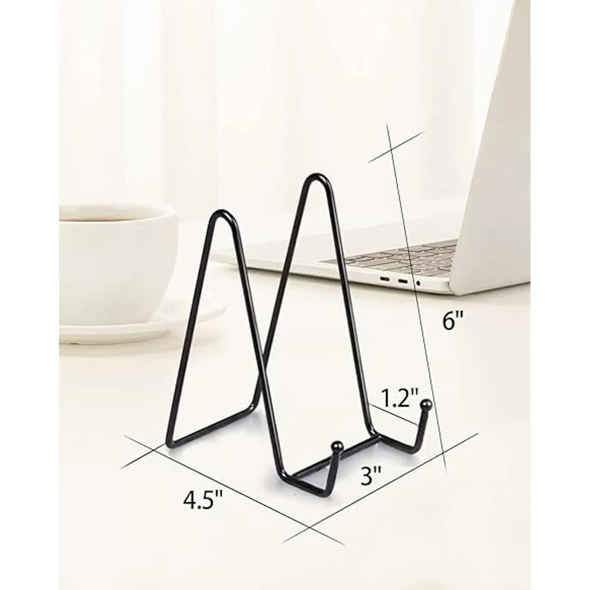 Paquete de 10 soportes de exhibición para placa soportes_6