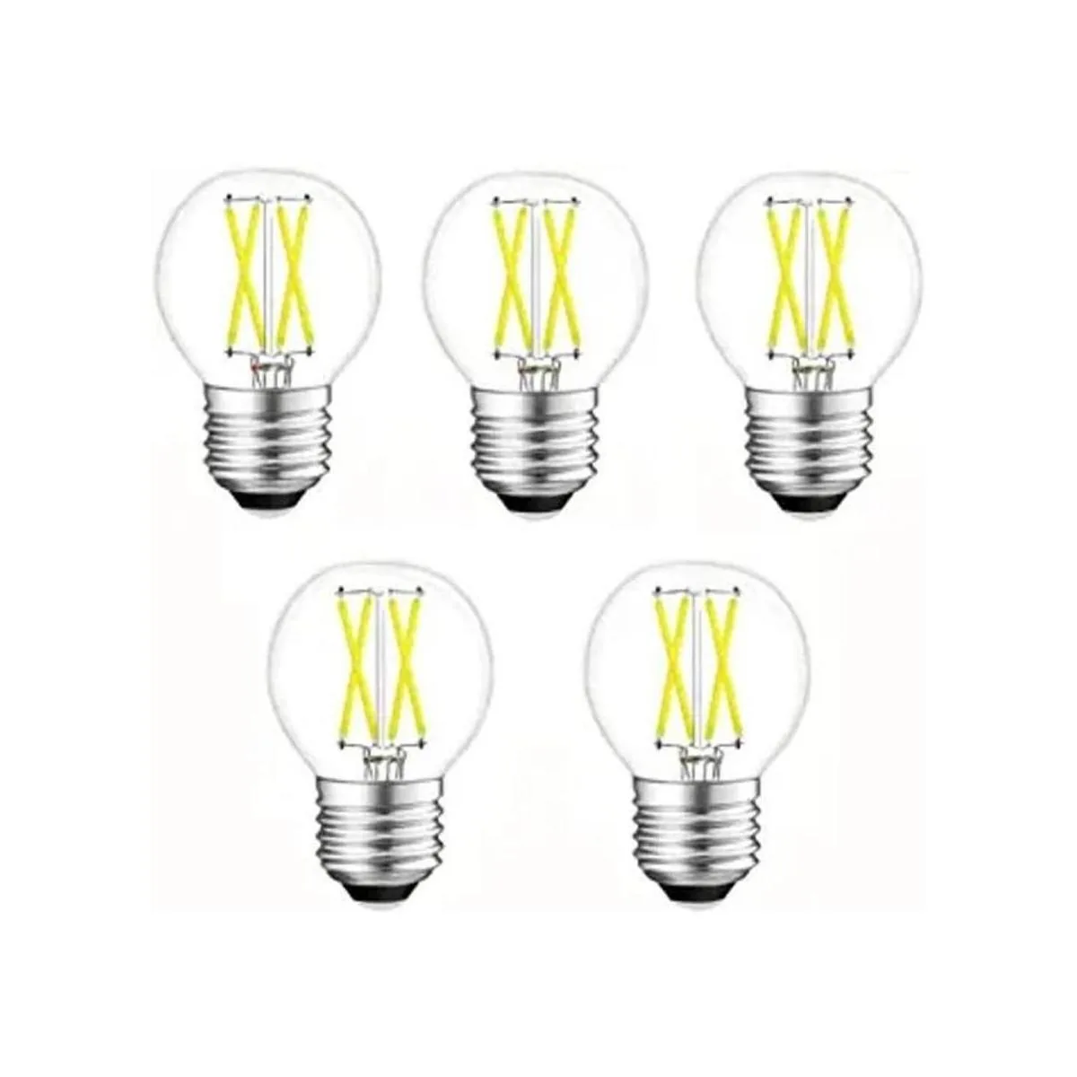 Bombilla LED E26 regulable G16.5 E26 vintage Edison de 4 W_1