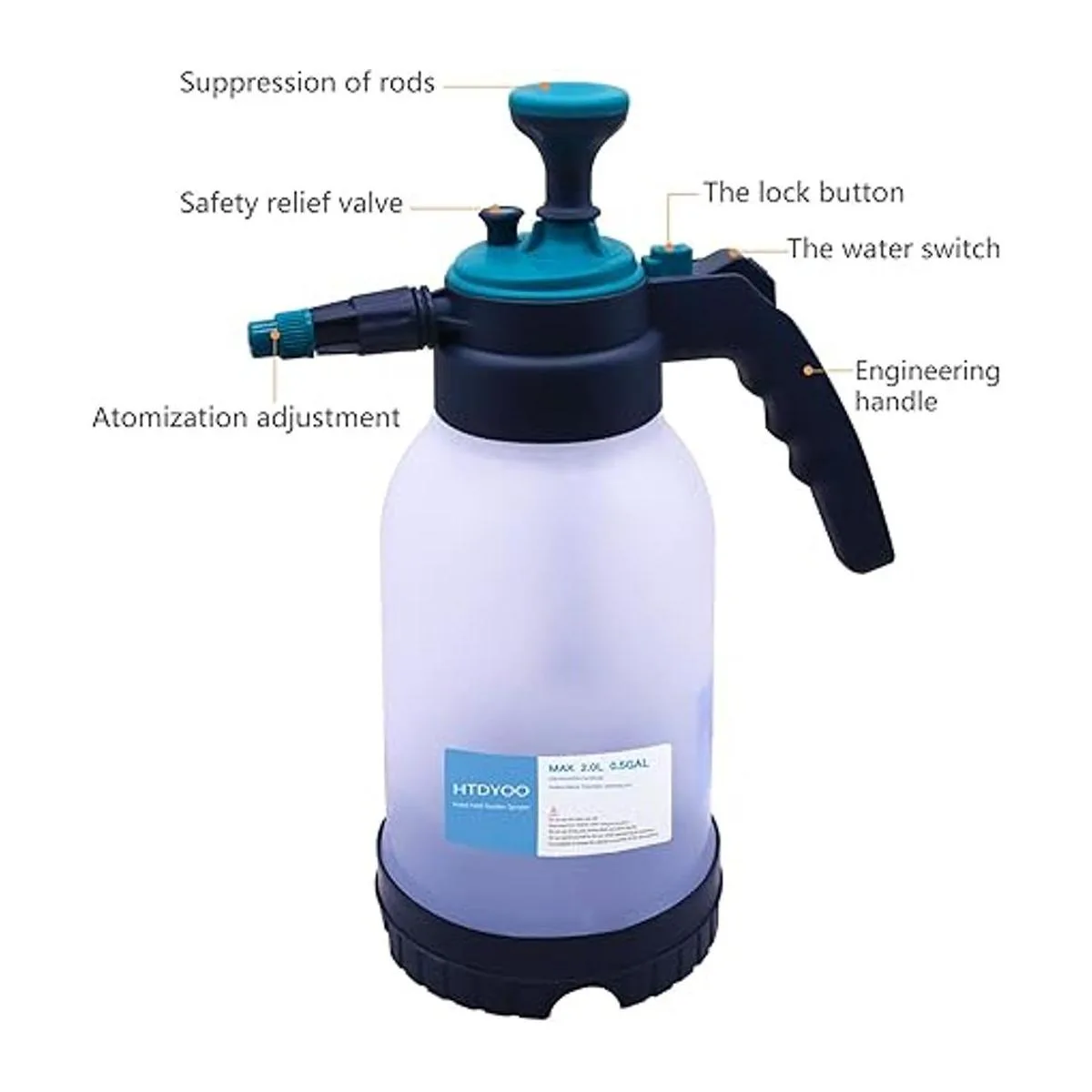 Pulverizador de bomba de mano de 0.5 galones pulverizador_4