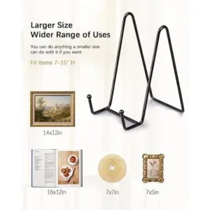 Paquete de 10 soportes de exhibición para placa soportes_7