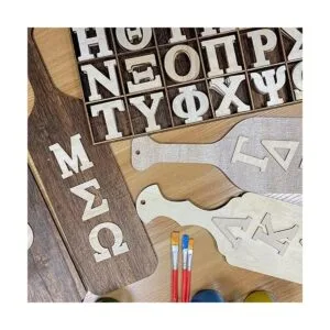 Letras griegas de madera de 2 pulgadas 120 piezas de_3