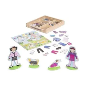 Melissa Doug Best Friends Juego de muñecas magnéticas_2
