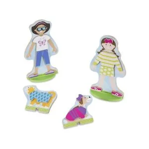 Melissa Doug Best Friends Juego de muñecas magnéticas_3