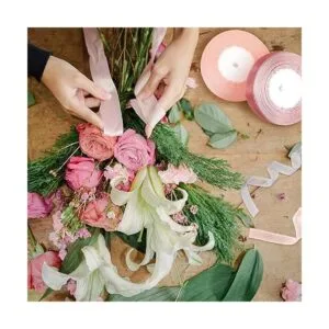 6 rollos de cinta de gasa transparente de organza de satén_5