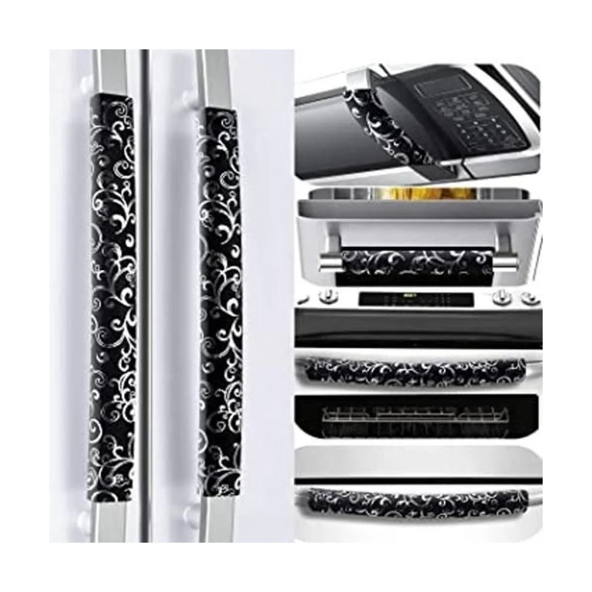 Volecy Juego de 6 fundas para manijas de puerta de_1