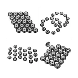 VShape Groove Wheel 0.197 in Bore 625 Rodamiento Polea_6