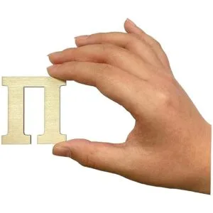 Letras griegas de madera de 2 pulgadas 120 piezas de_6
