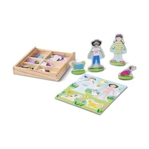 Melissa Doug Best Friends Juego de muñecas magnéticas_6