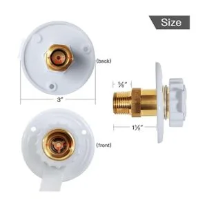 EXCELFU Brida de entrada de llenado de agua RV City de_4