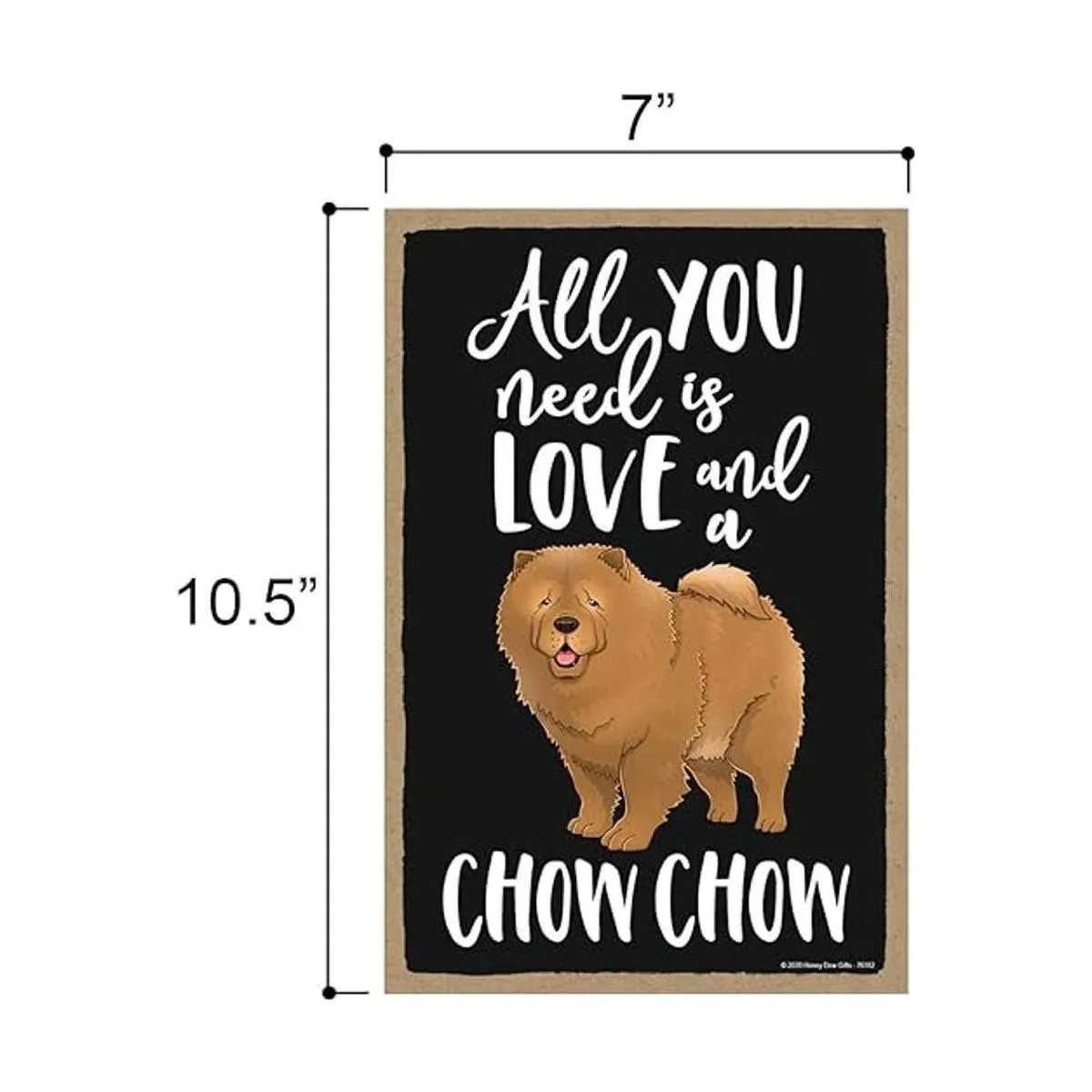 Honey Dew Gifts All You Need is Love and a Chow Cartel_2