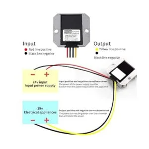 Módulo de corriente continua de 24 V a 19 V 5 A reductor_4