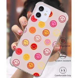 WidofvSpky Funda para teléfono con diseño de cara_2