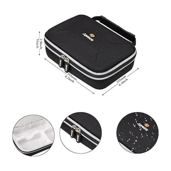 Aproca Estuche duro de viaje para cámara Sony ZV1 y kit de_6