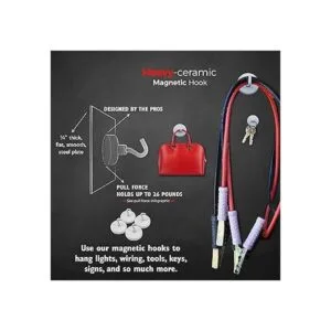 Master Magnetics Ganchos magnéticos Paquete de 4 ganchos_3