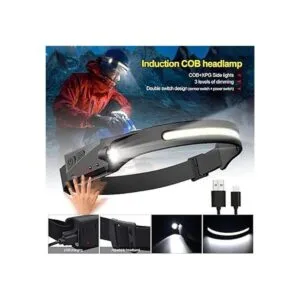 LED de haz ancho recargable faro con sensor de_2