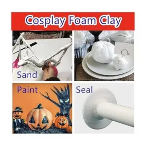 500g Cosplay Foam Clay Lightweight Sculpting Foam Air_7