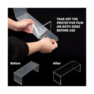 Paquete de 10 soportes de exhibición de acrílico_4