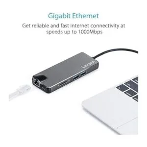 Concentrador USB C adaptador USB C 8 en 1 Linkwin con_4