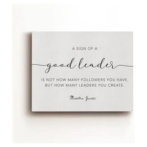 Best Mentor Gifts Lienzo inspirador para pared un signo_2