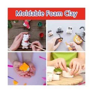 500g Cosplay Foam Clay Lightweight Sculpting Foam Air_6