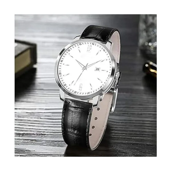 YHMOO Correa de reloj de piel de andamio de grano_2