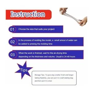 500g Cosplay Foam Clay Lightweight Sculpting Foam Air_5