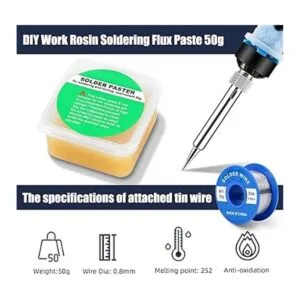 Kit de soldador electrónico SREMTCH 80 W LCD digital_4