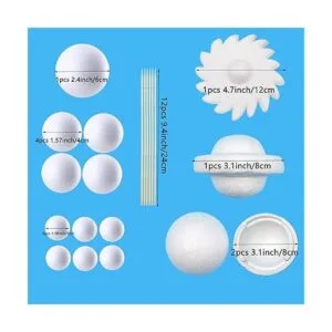 Acrice Kit de modelo de sistema solar para niños incluye_3