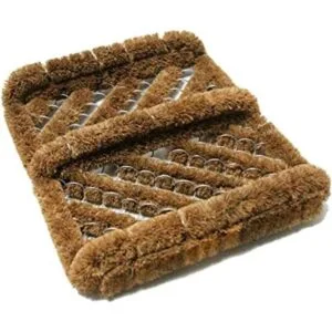 RubberCal Cepillo raspador de botas de coco Herringbone_1