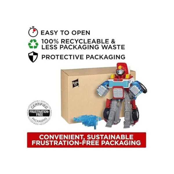 Figura de robot bombero Energize Heatwave Playskool_2