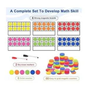 Juego de diez marcos magnéticos juegos de manipulación de_2