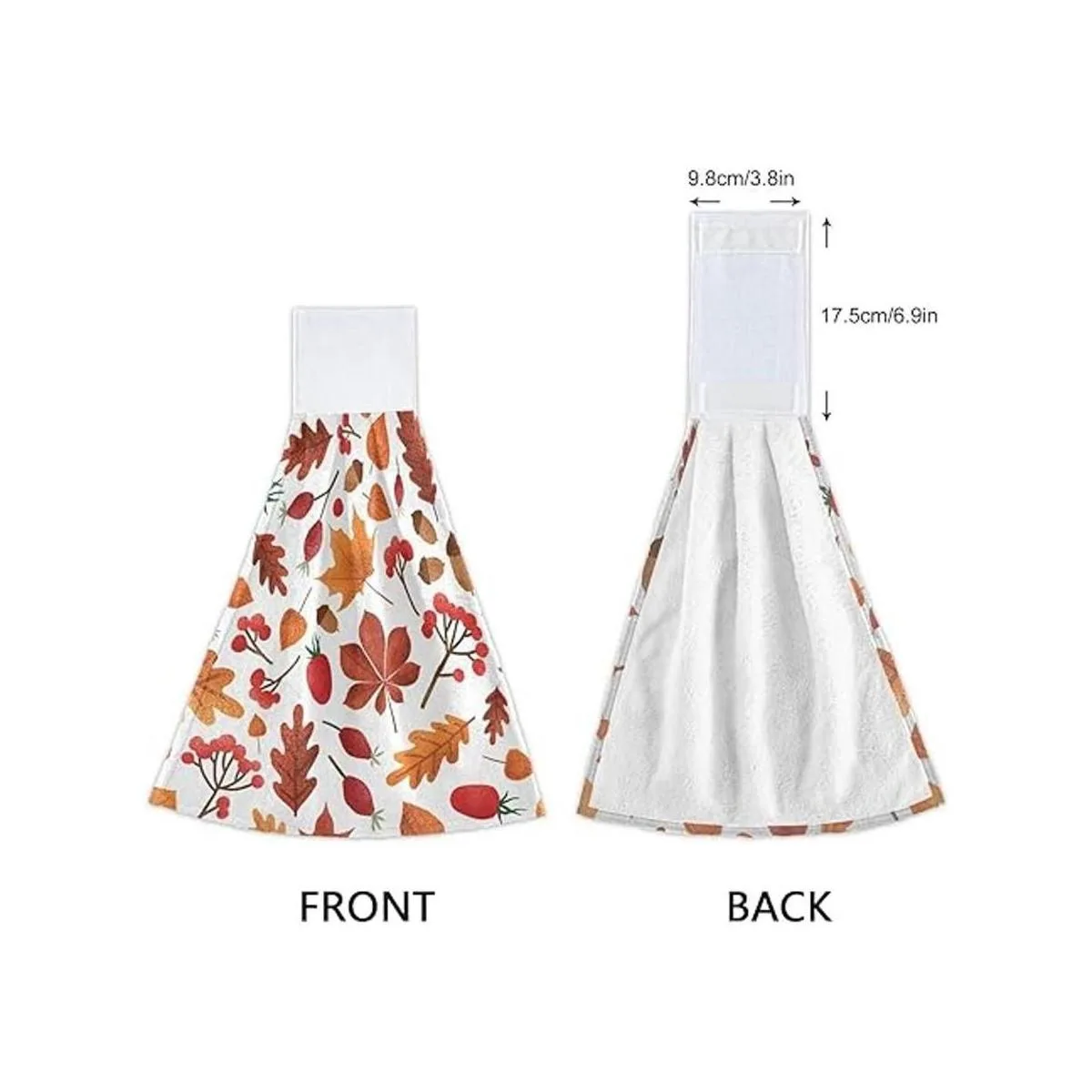 Boccsty 2 toallas de cocina colgantes con estrellas de mar_4