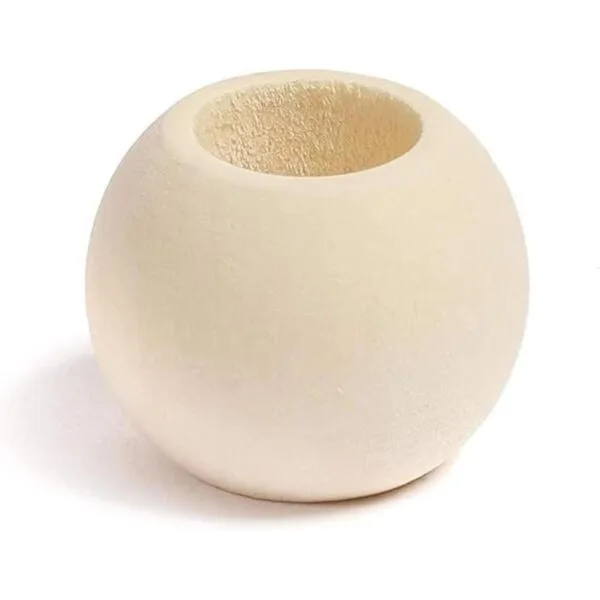 Juego de cuentas y anillos de madera para manualidades y_6