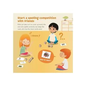 Coogam Juegos de ortografía juguete de letras a juego de_4