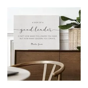 Best Mentor Gifts Lienzo inspirador para pared un signo_3