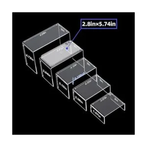 Paquete de 10 soportes de exhibición de acrílico_2