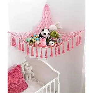 MAKEONEWO Hamaca de juguete de peluche para colgar hecha_6