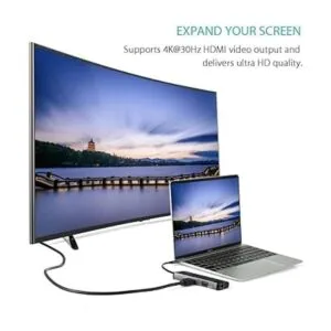 Concentrador USB C adaptador USB C 8 en 1 Linkwin con_3