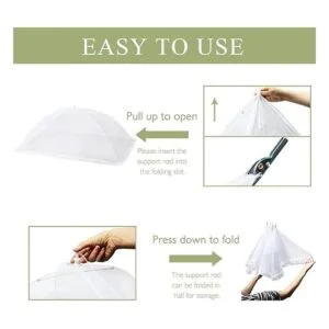 Wokuya Juego de tienda de campaña para alimentos 2_3