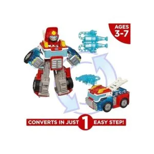 Figura de robot bombero Energize Heatwave Playskool_3