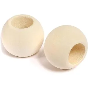 Juego de cuentas y anillos de madera para manualidades y_5