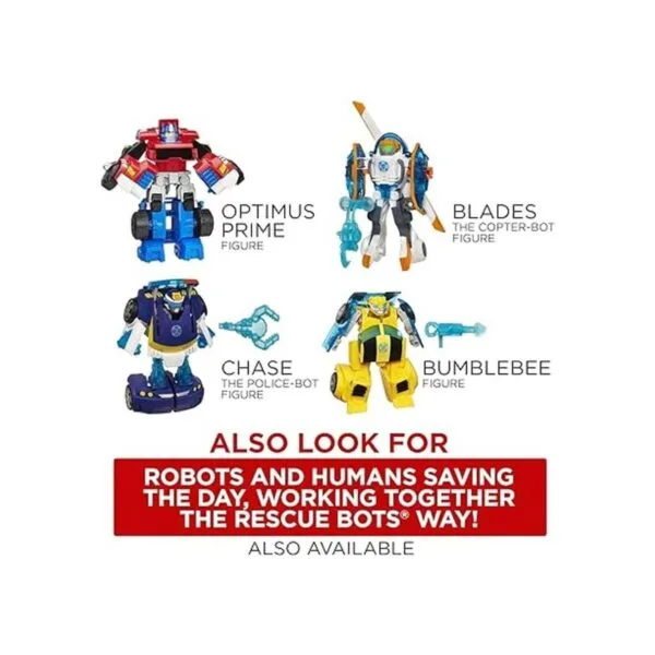 Figura de robot bombero Energize Heatwave Playskool_4