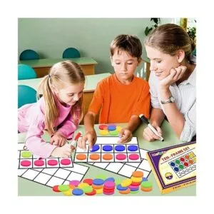 Juego de diez marcos magnéticos juegos de manipulación de_4