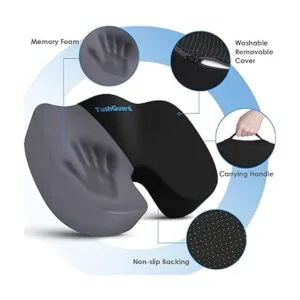TushGuard Cojín de asiento para silla de oficina de espuma_2